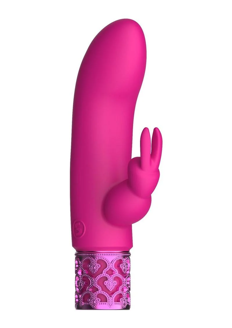 Royal Gems Dazzling Silicone Rechargeable Bullet - Image 4