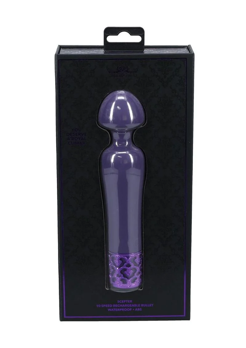 Royal Gems Scepter Silicone Rechargeable Vibrator - Image 2
