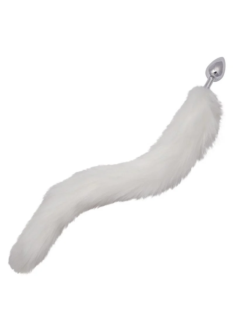Running Wild Faux Fur Tail and Metallic Anal Plug - Image 2