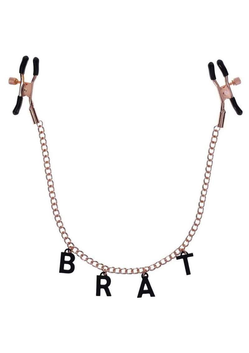 Sex and Mischief Brat Charm Nipple Clamp
