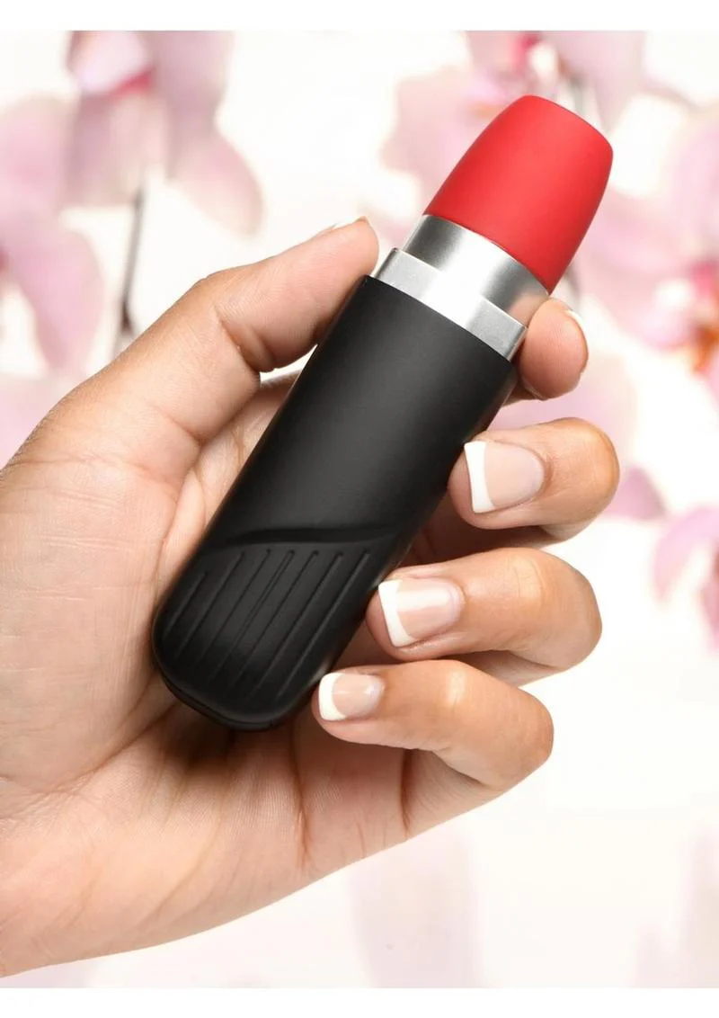Shegasm Pocket Pucker Silicone Rechargeable Lipstick Clitoral Stimulator - Image 3
