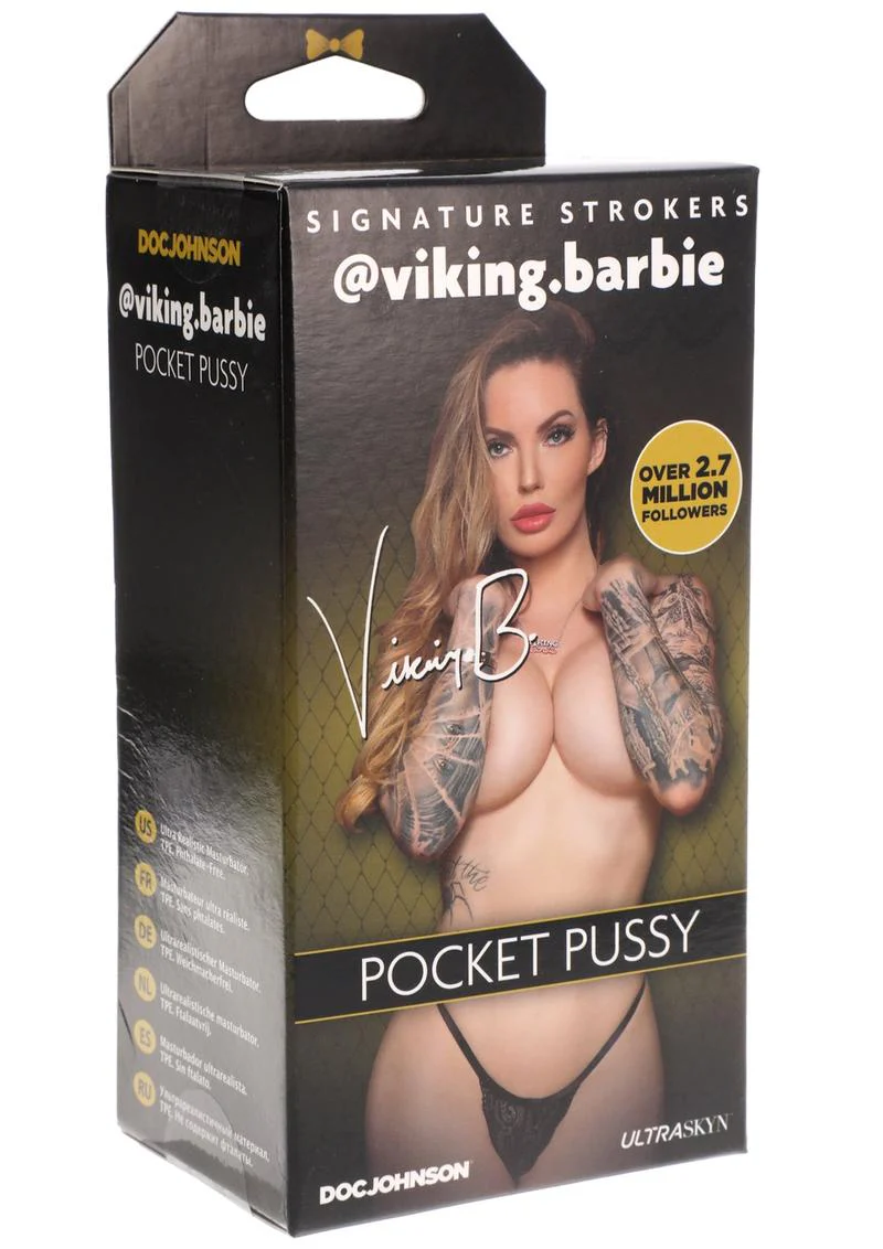 Signature Strokers Girls Of Social Media @Viking.barbie Pocket Masturbator - Pussy