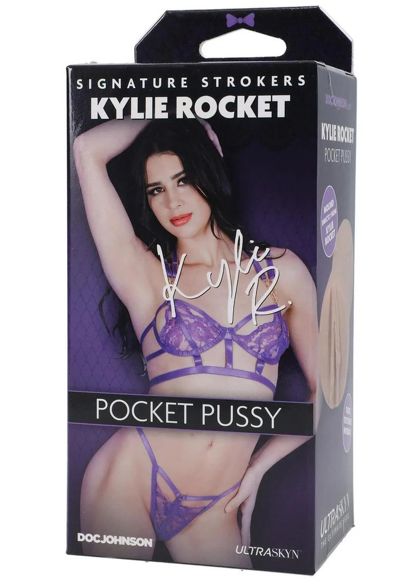 Signature Strokers Kylie Rocket Ultraskyn Pocket Masturbator - Pussy - Image 2