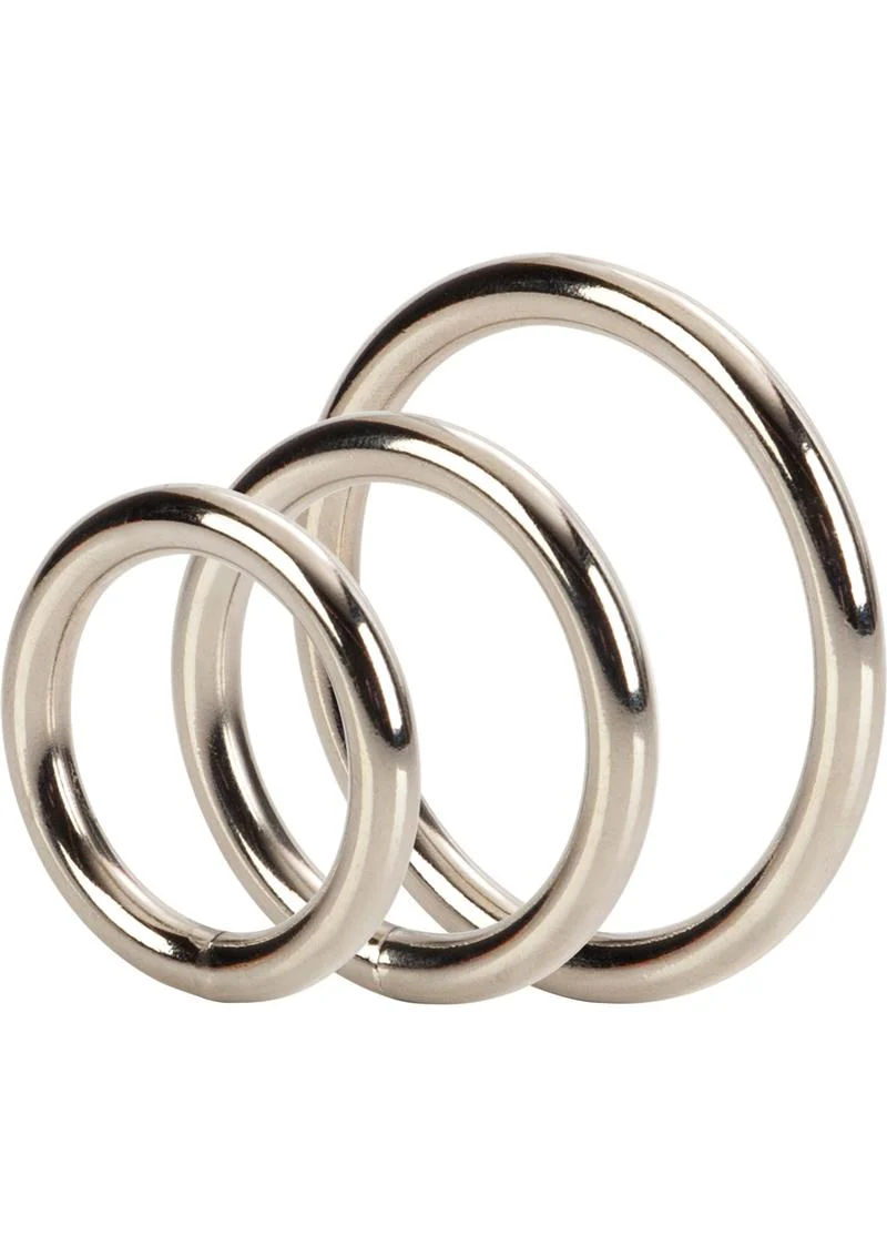 Silver Cock Rings - Image 4