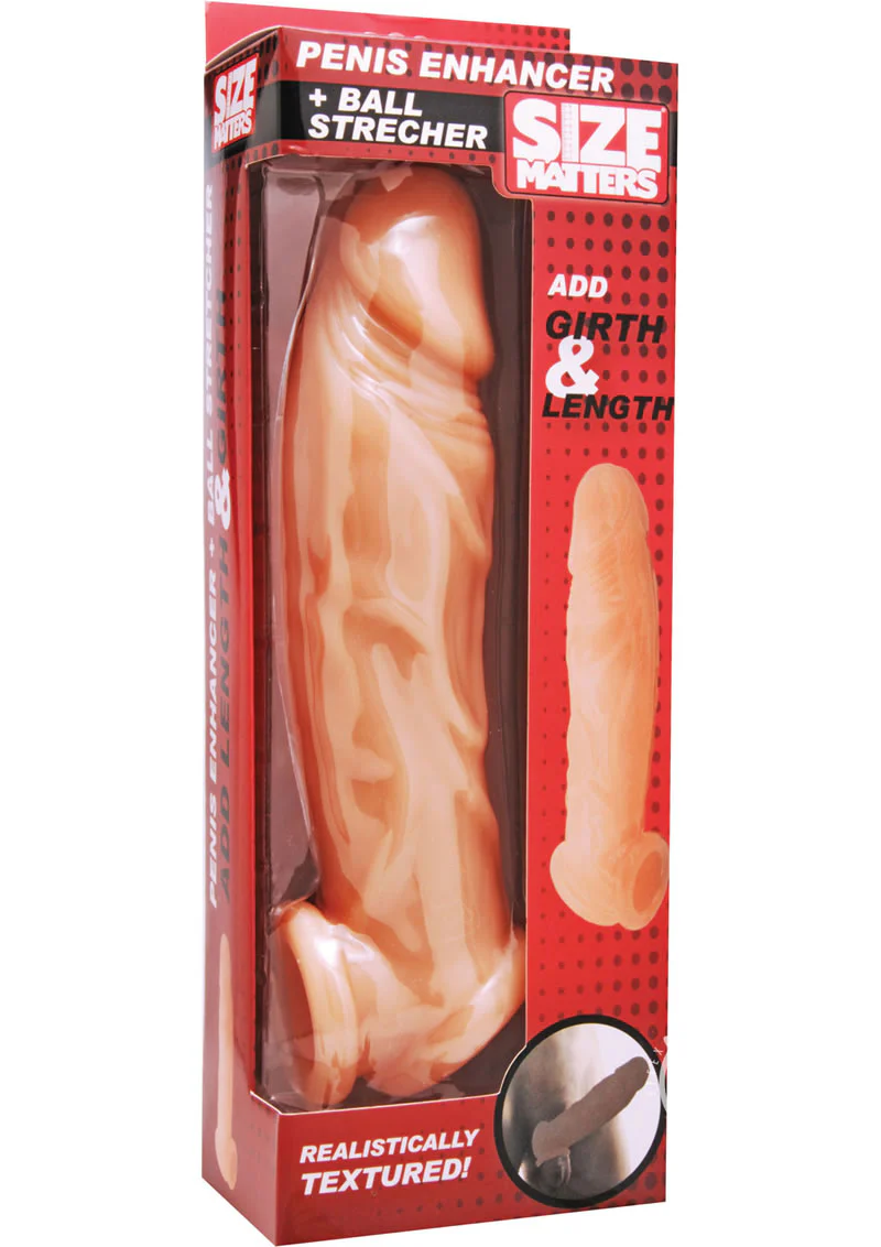 Size Matters Realistic Penis Enhancer and Ball Stretcher - Image 2