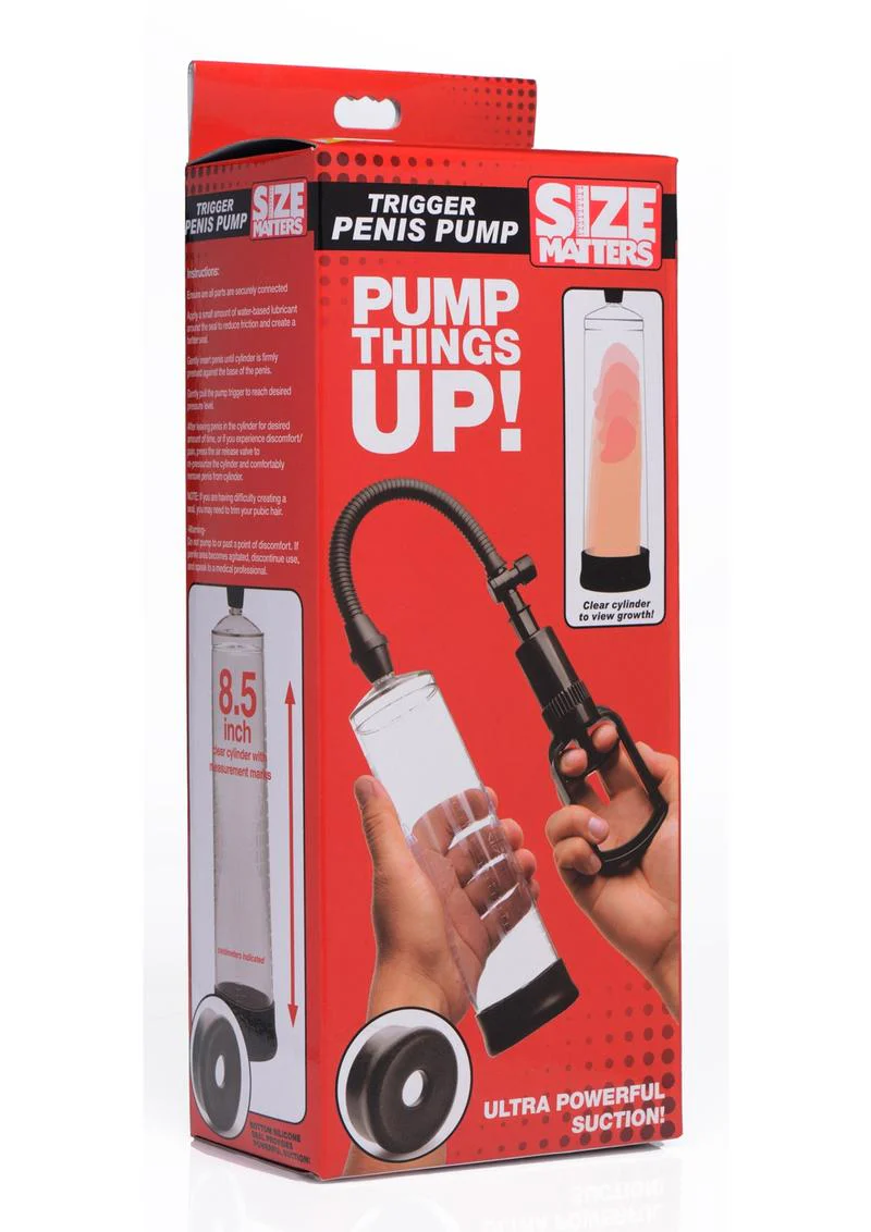Size Matters Trigger Penis Pump - Image 2