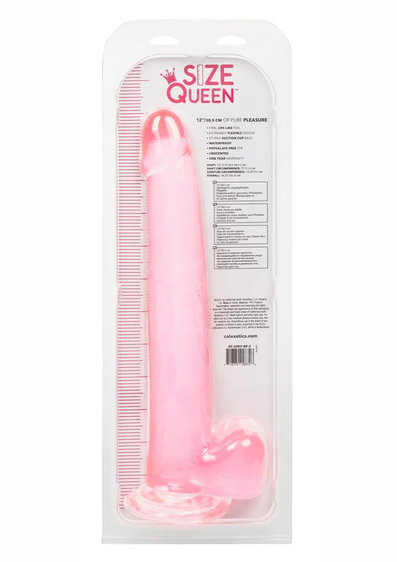 Size Queen Dildo with Balls - Image 16