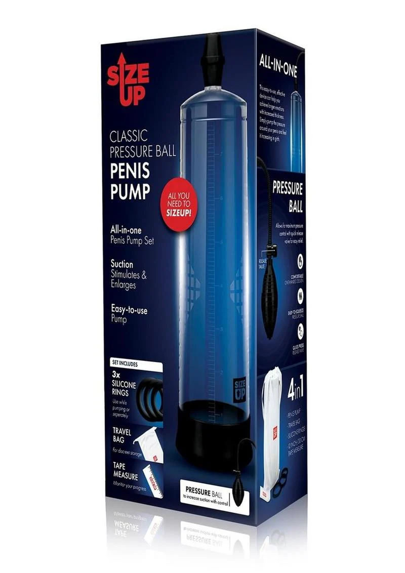 Size Up Classic Ball Penis Pump - Image 2
