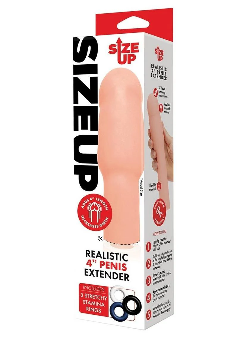Size Up Extra Realistic Penis Extender - Image 3