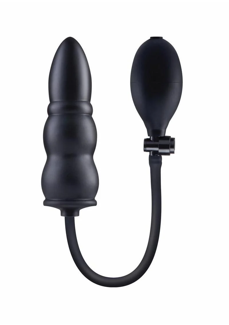 Size Up Ripple Inflatable Silicone Butt Plug