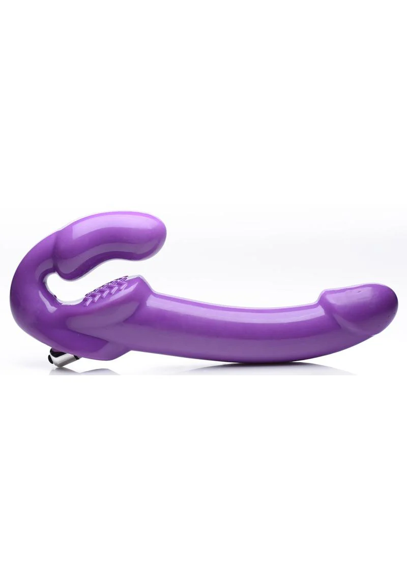 Strap U 7x Revolver Thick Vibrating Strapless Strap-On Dildo - Image 2