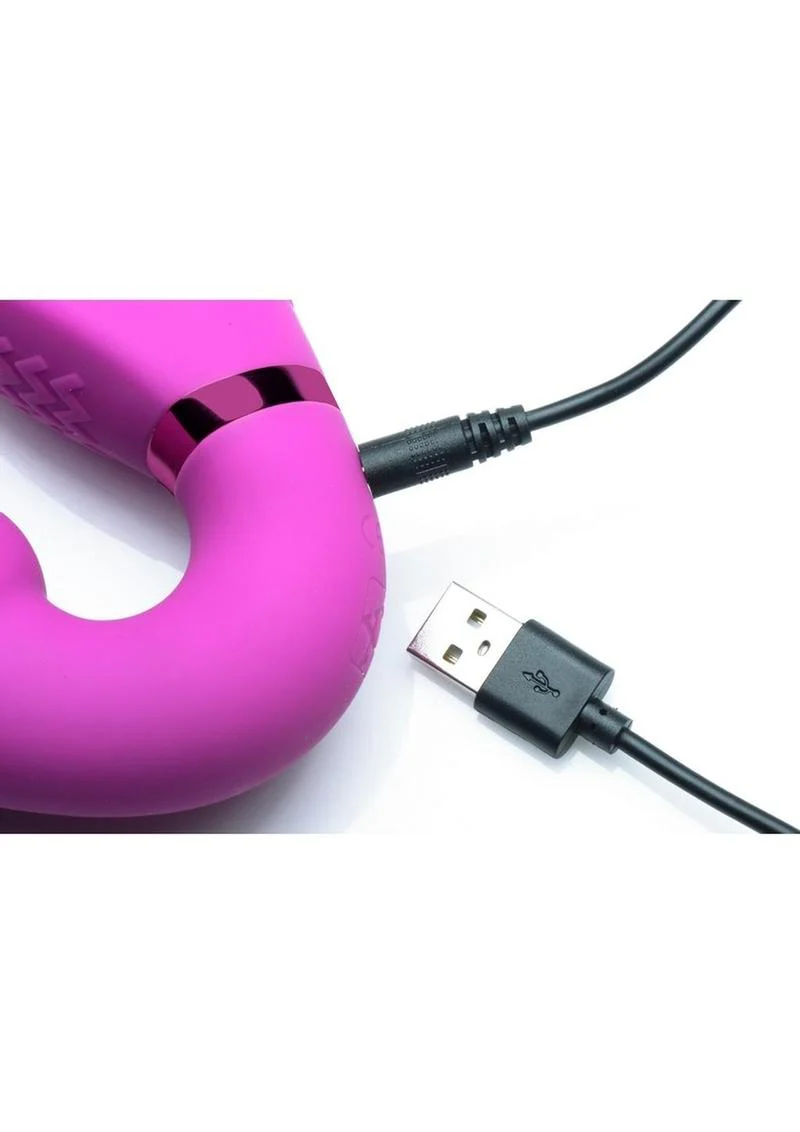 Strap U Evoke Ergo Fit Inflatable and Vibrating Silicone Strapless Strap-On with Remote Control - Image 4
