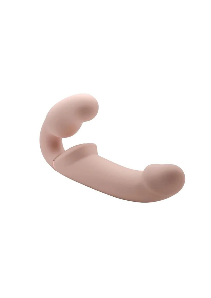Strap U Inflatable Rechargeable Silicone Ergo Fit Strapless Strap-On with Remote Control - Image 4