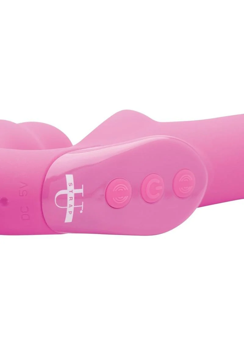 Strap U Urge Rechargeable Silicone Strapless Strap-On with Remote Control - Image 8