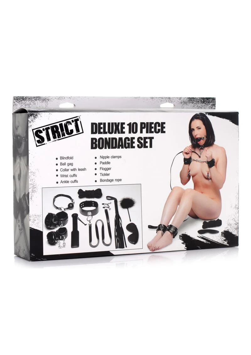 Strict Deluxe 10 Piece Bondage - Image 2