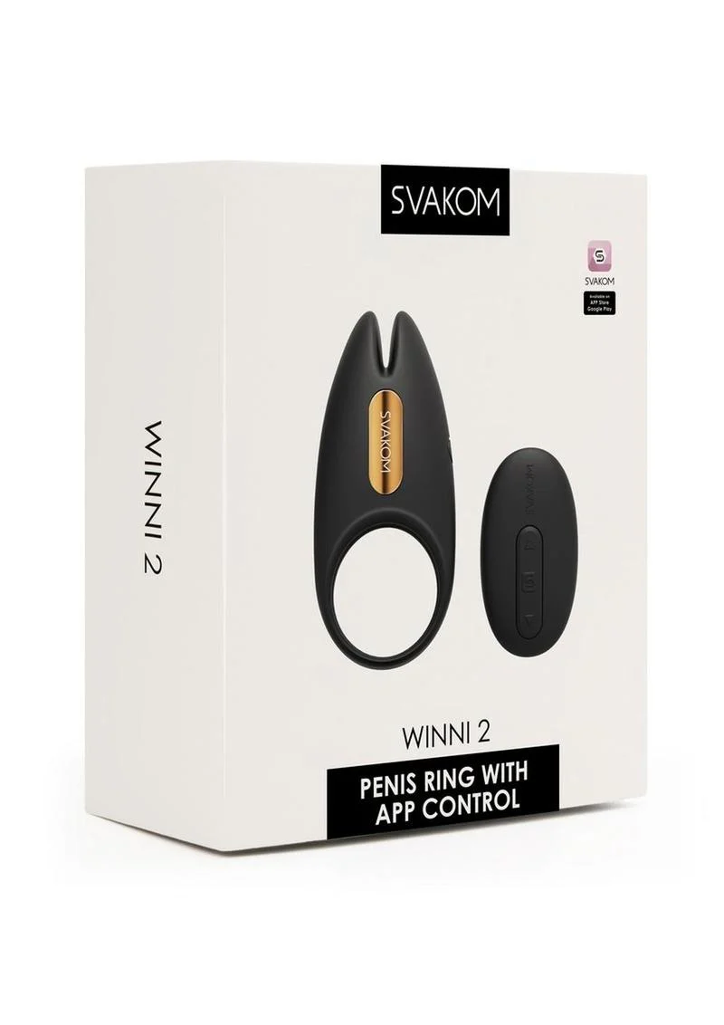 Svakom Winni 2 Silicone Cock Ring - Image 4