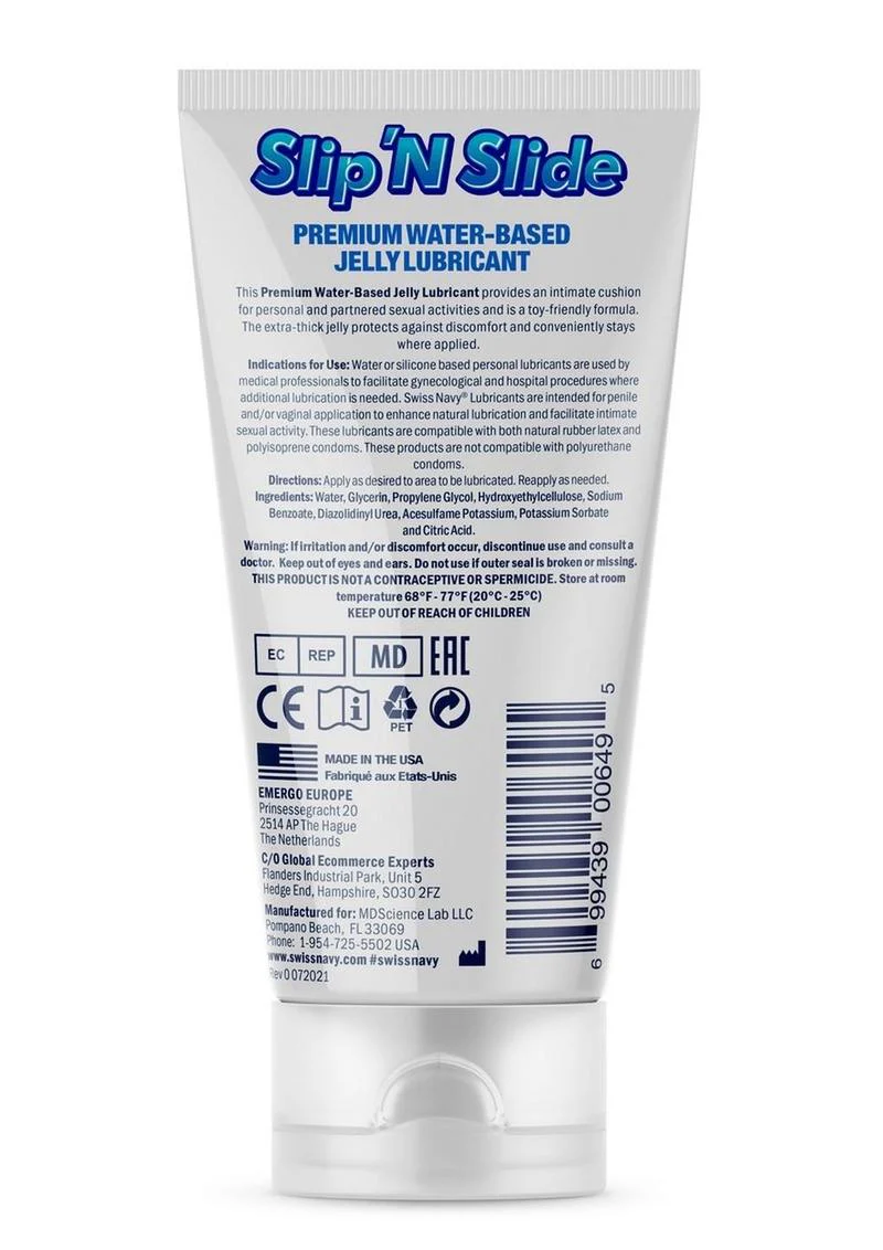 Swiss Navy Slip'n Slide Premium Jelly Lubricant - Image 2