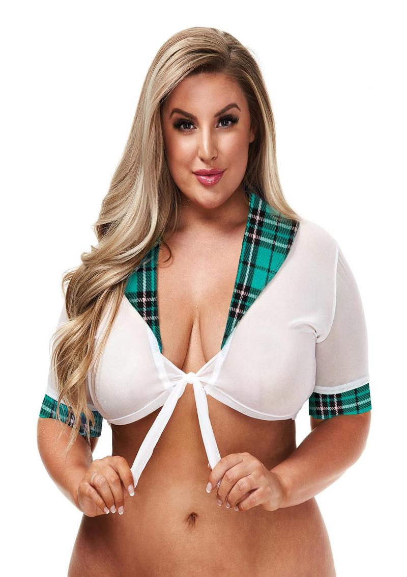 Teacher's Pet Schoolgirl Top - Image 4