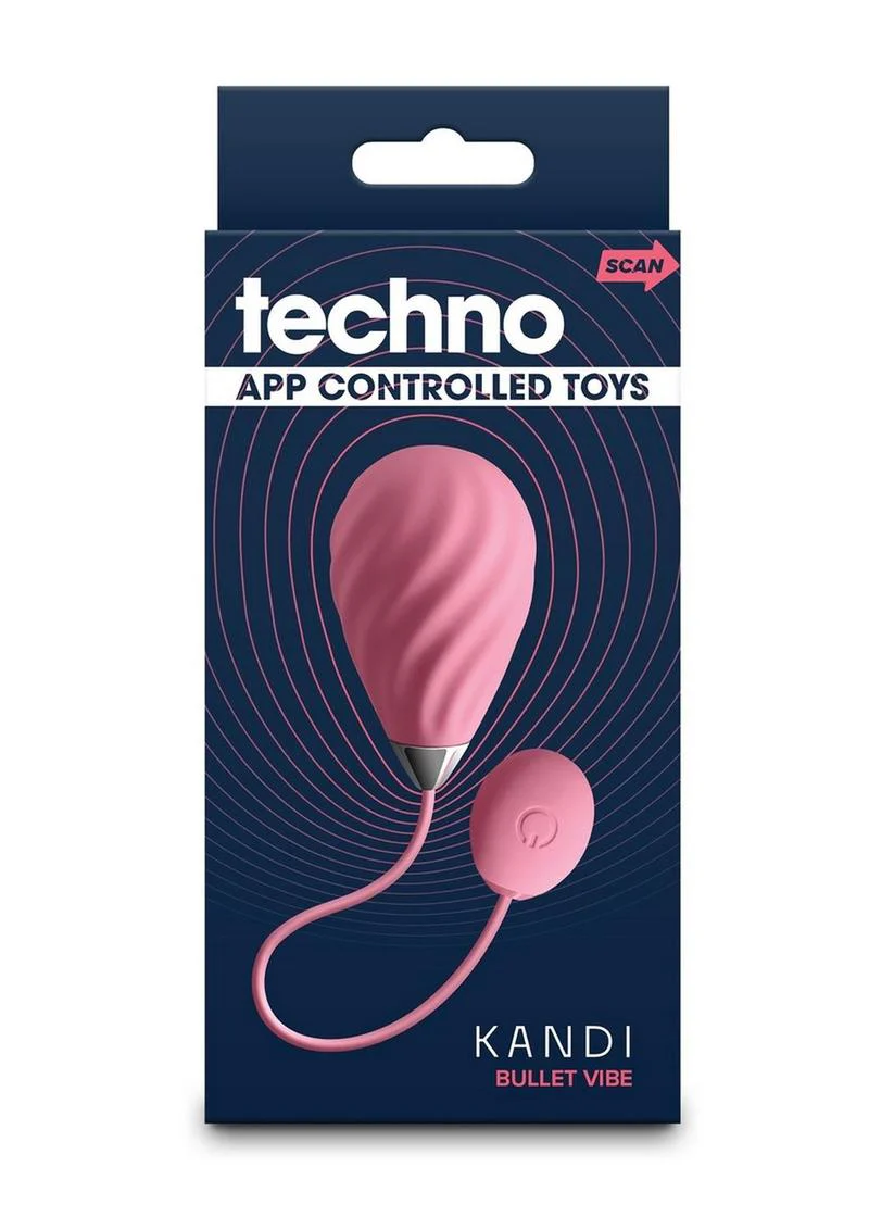 Techno Kandi Rechargeable Silicone App Compatible Egg - Image 2