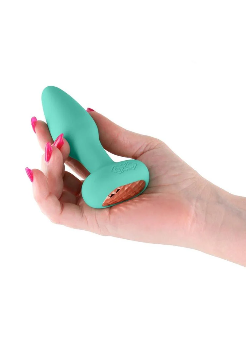 Techno Prism Rechargeable Silicone App Compatible Anal Plug - Image 2