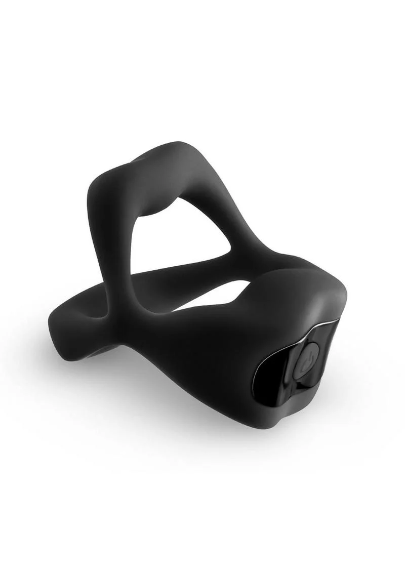 Techno Strobe Rechargeable Silicone App Compatible Cock Ring - Image 3