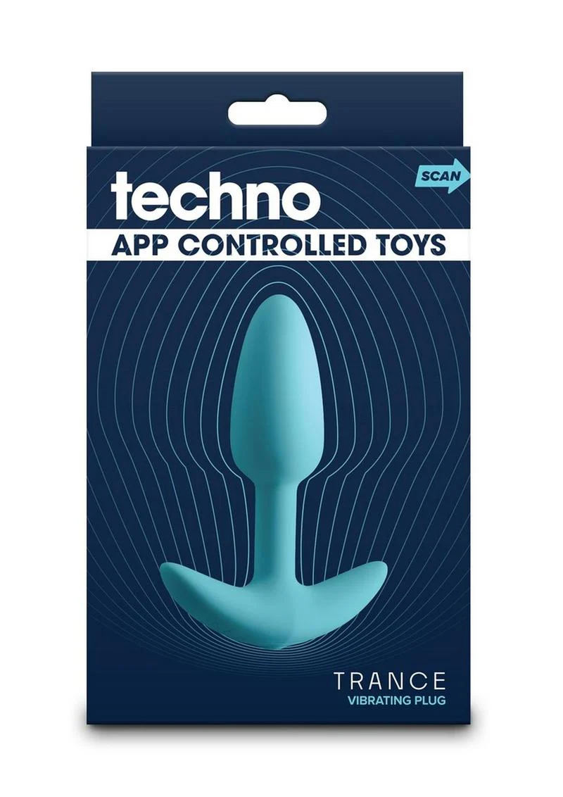 Techno Trance Rechargeable Silicone App Compatible Anal Plug - Image 4