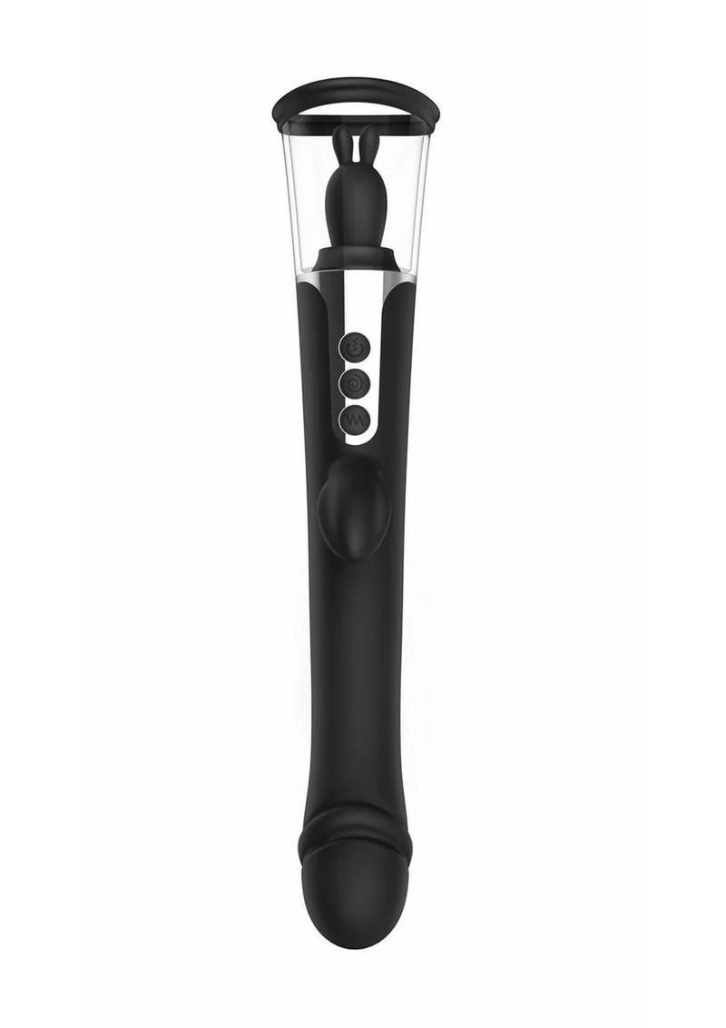 The Rabbit Company The 3 Way Rabbit Rechargeable Silicone Triple Stimulating Vibrator - Image 3