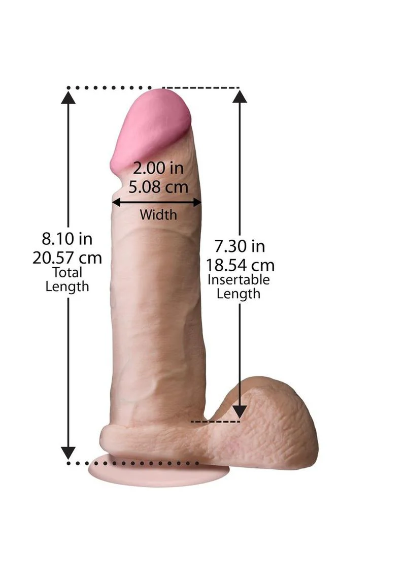 The Realistic Cock Ultraskyn Dildo - Image 16