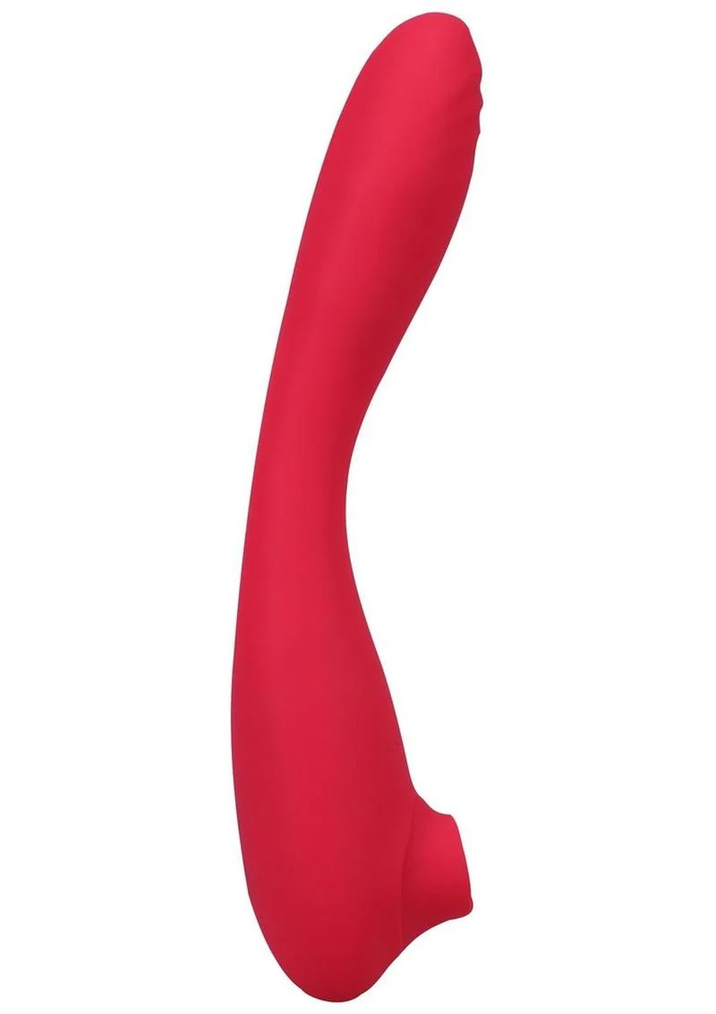 This Product Sucks Bendable Wand Rechargeable Silicone Vibrator - Image 4