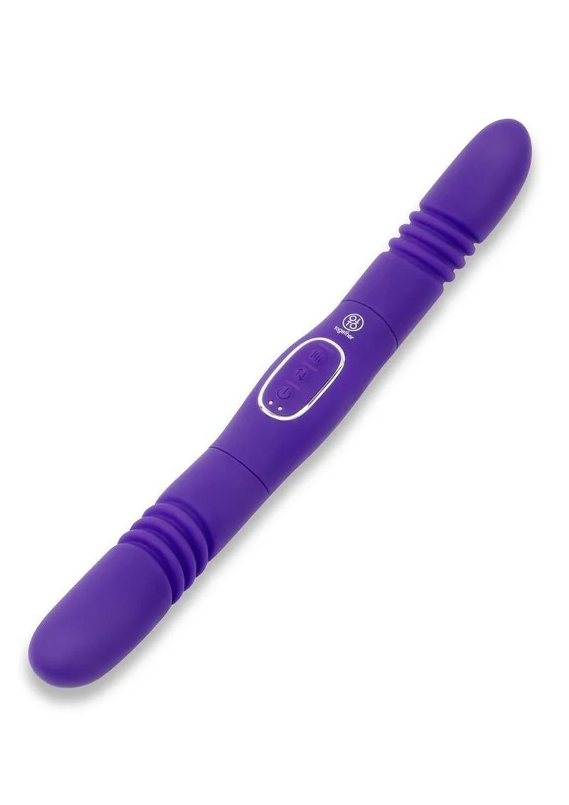 Together Toys Double Delight Rechargeable Silicone Couples Vibrator - Image 2
