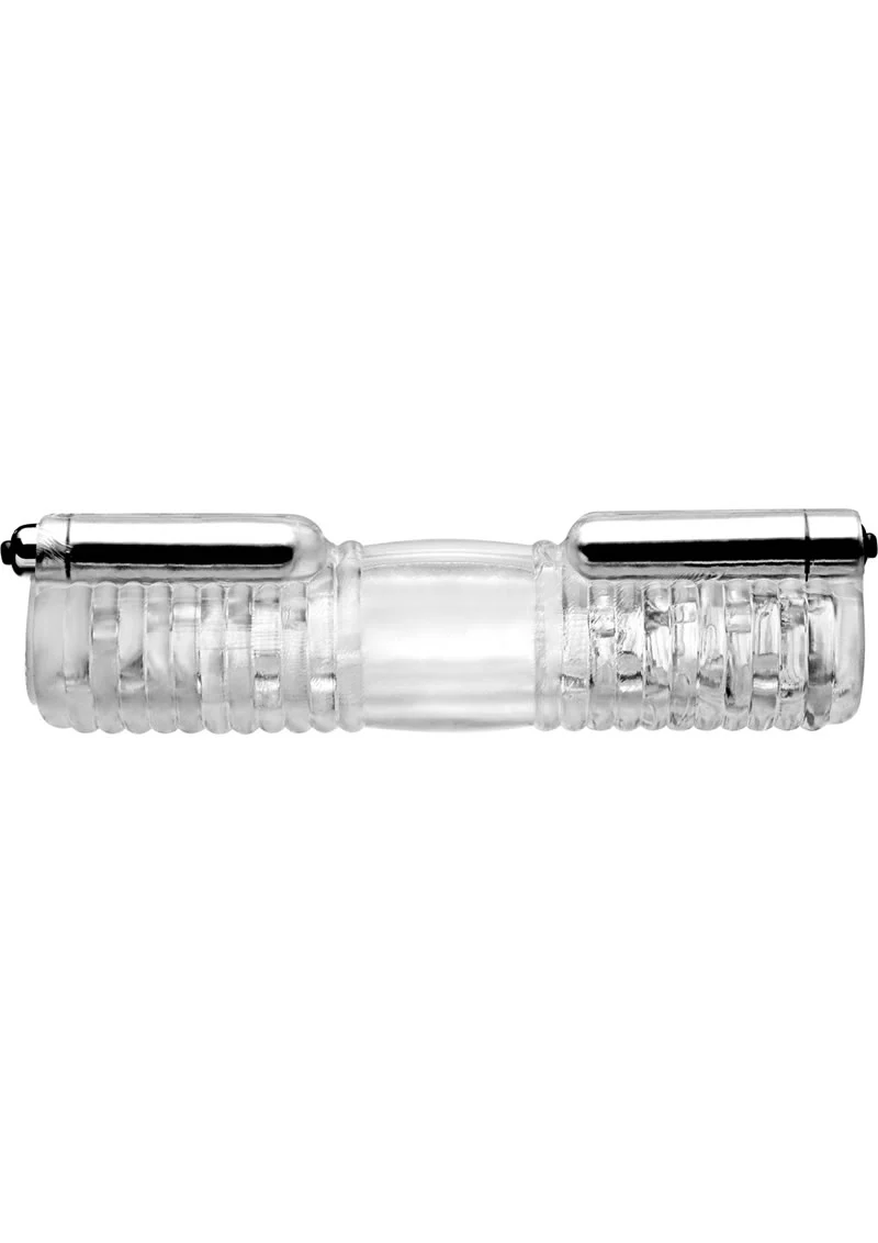 Tom Of Finland Head to Head Vibrating Sleeve - Image 2