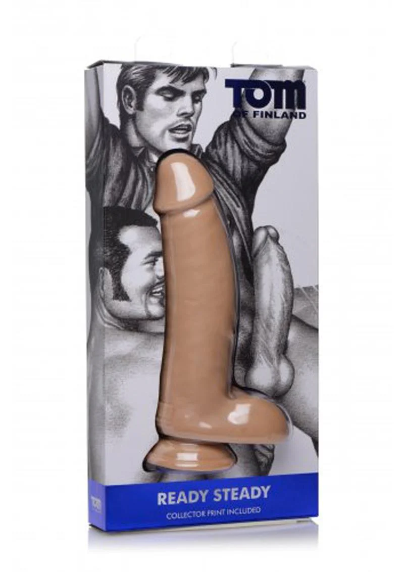 Tom Of Finland Ready Steady Realistic 10.25in Dildo