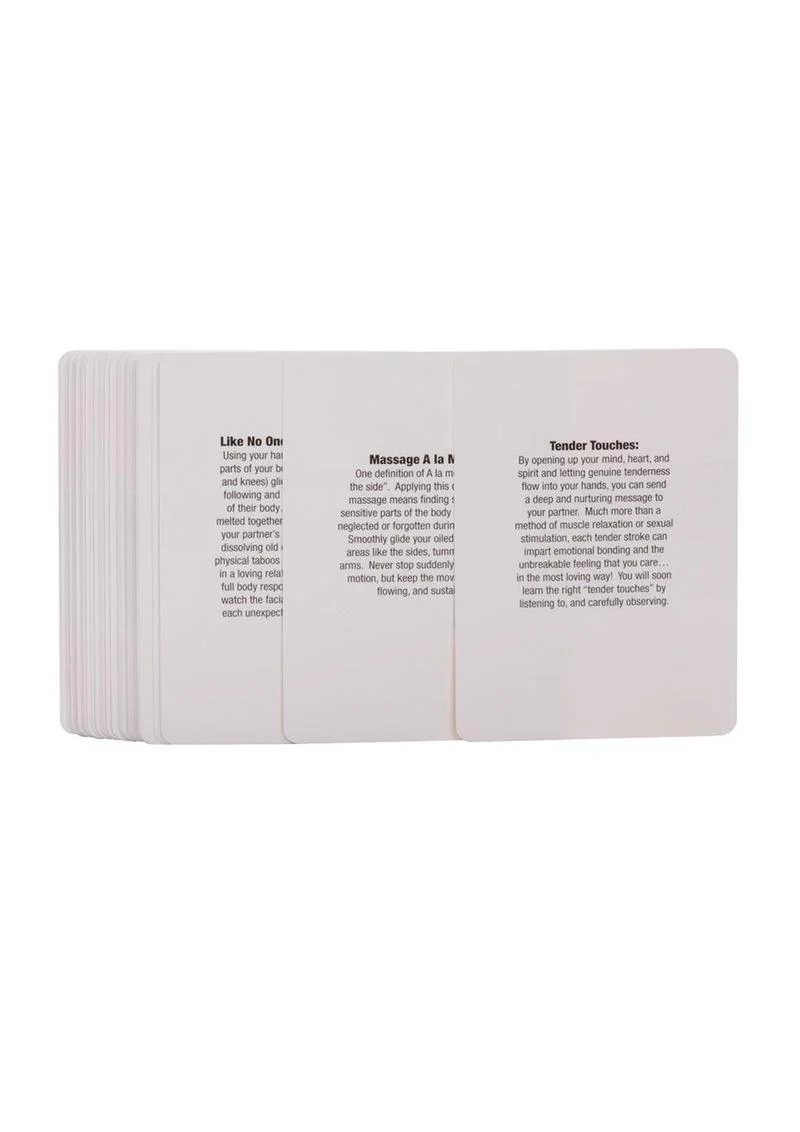 Touch Me Erotic Massage Couples Card Game - Image 3