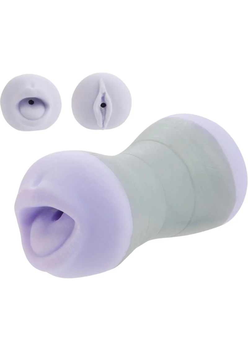 Travel Gripper Dual Density Stroker - Mouth and Pussy - Image 4