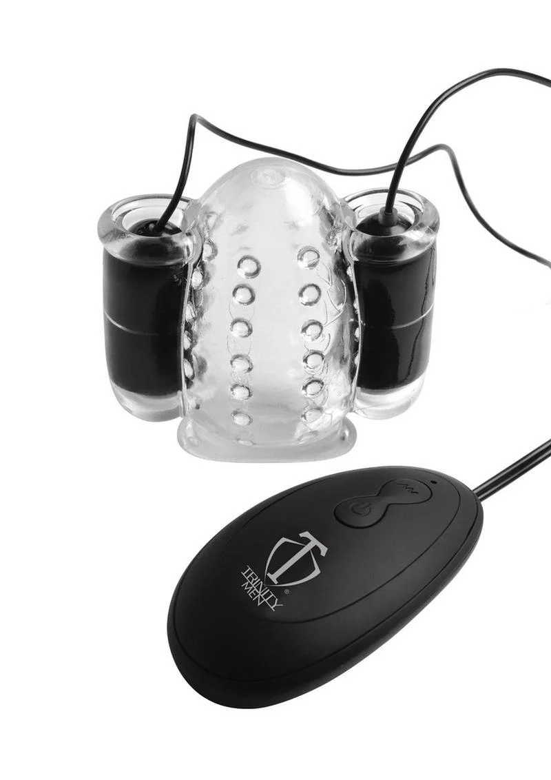 Trinity Men 20x Dual Vibrating Cock Teaser - Image 4