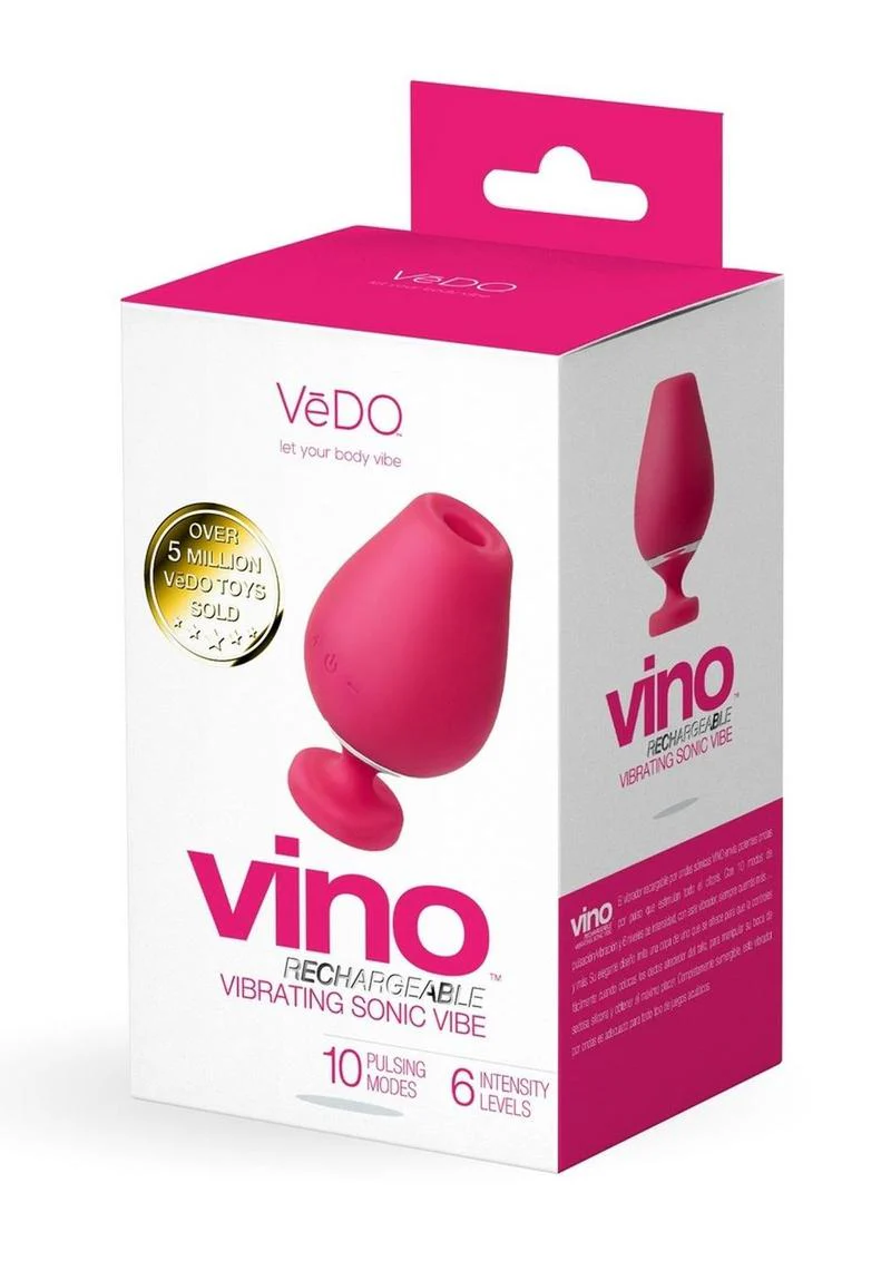 Vedo Vino Silicone Rechargeable Sonic Vibrator - Image 3