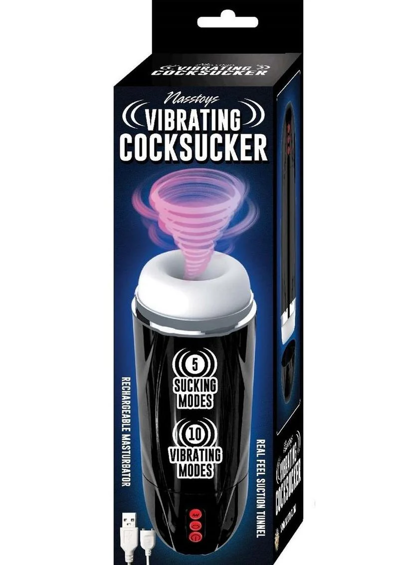 Vibrating Cocksucker Rechargeable Masturbator - Image 2