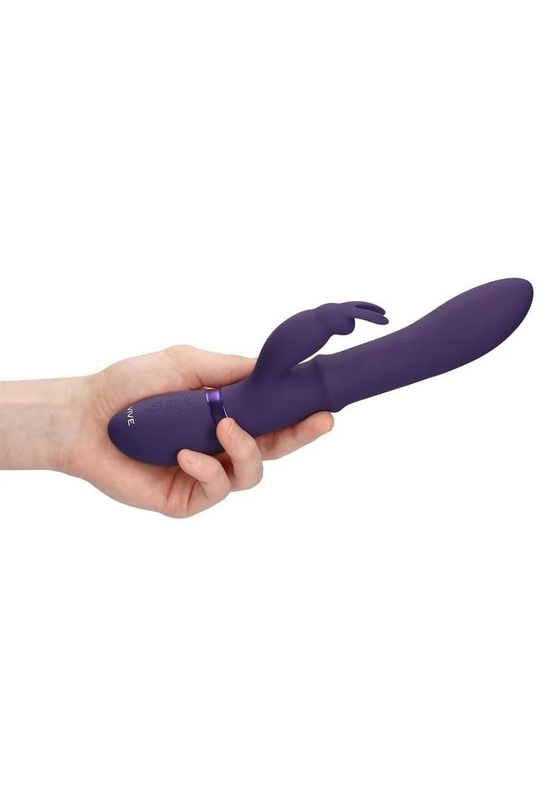 Vive Halo Rechargeable Silicone Ring Rabbit Vibrator - Image 8