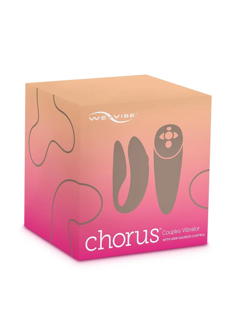 We-Vibe Chorus Rechargeable Couples Vibrator with Squeeze Control - Image 5