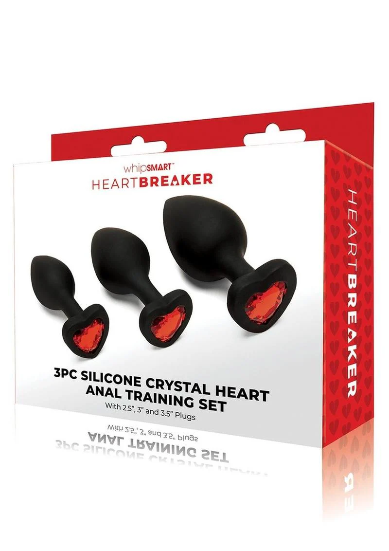 WhipSmart Heartbreaker Jeweled Silicone Anal