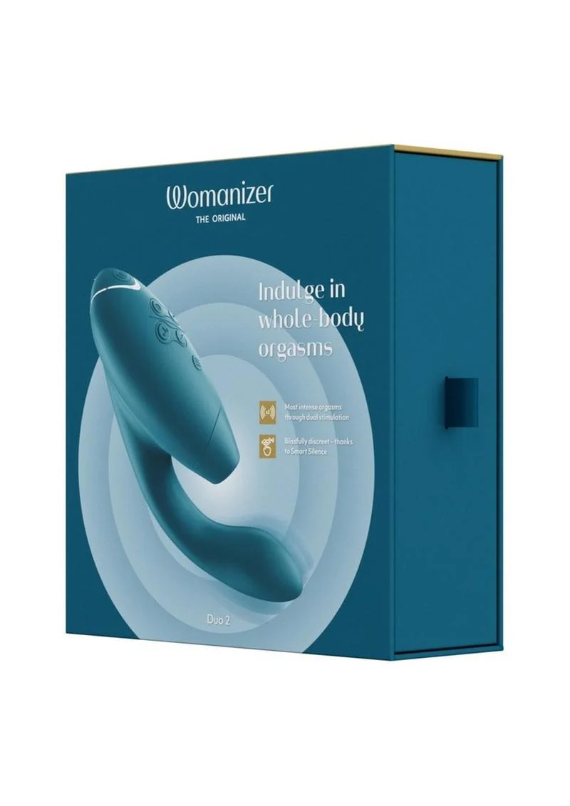 Womanizer Duo 2 Silicone Rechargeable Clitoral and G-Spot Stimulator - Image 17