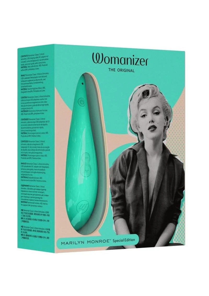 Womanizer Marilyn Monroe Special Edition Rechargeable Clitoral Stimulator - Image 5