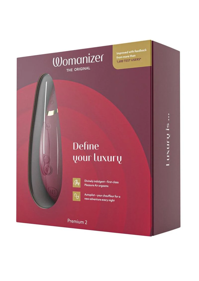 Womanizer Premium 2 Rechargeable Silicone Clitoral Stimulator - Image 11