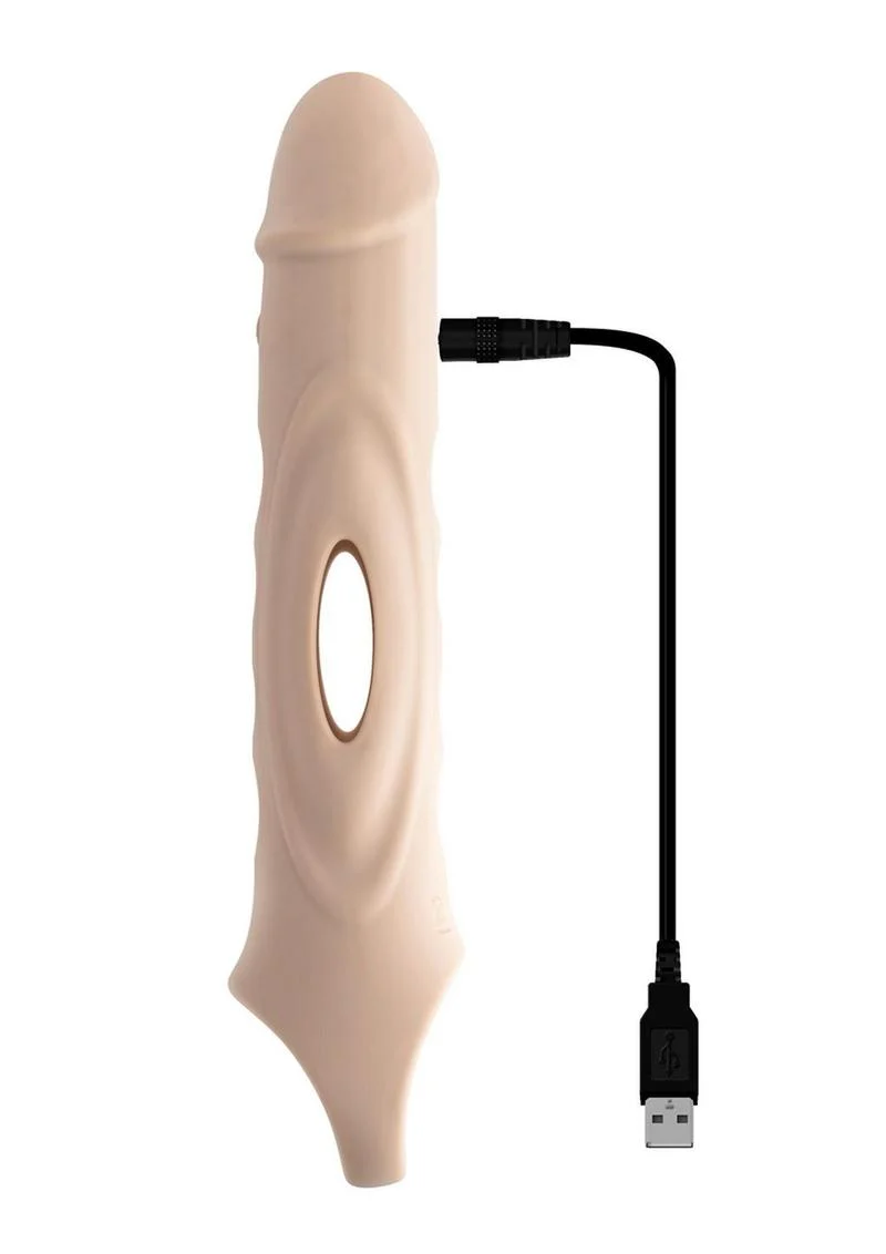 Zero Tolerance Big Boy Extender Rechargeable Silicone Penis Extension with Remote - Image 4
