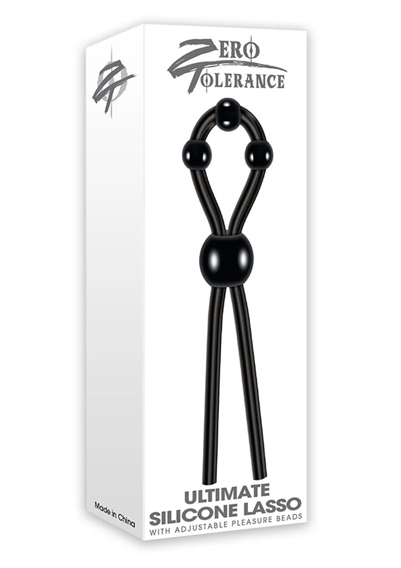 Zero Tolerance Ultimate Silicone Lasso with Adjustable Pleasure Beads - Image 2
