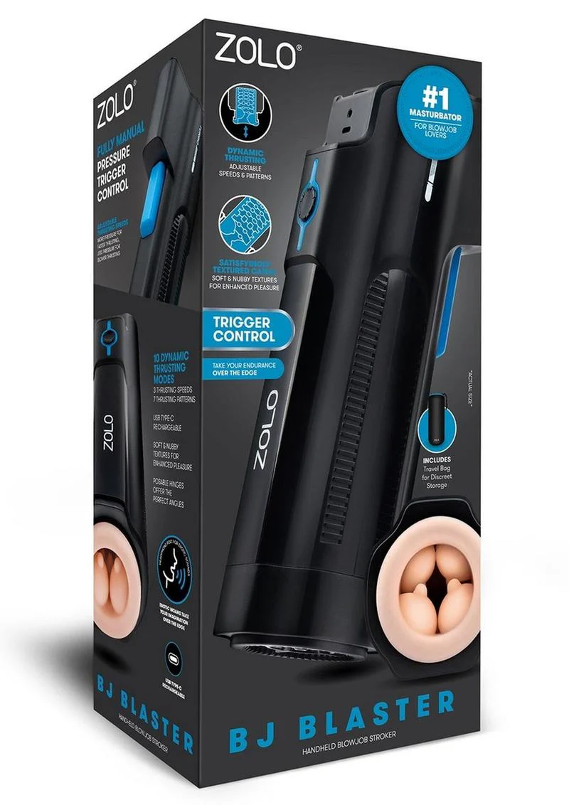 ZOLO BJ Blaster Rechargeable Mouth Masturbator - Image 3